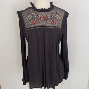 Altar’d State High-Neck Longsleeve Top